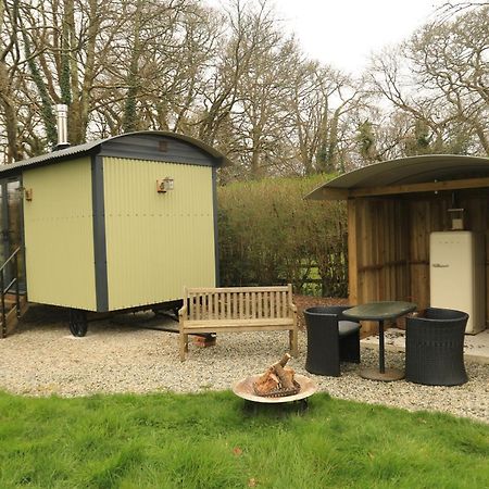 Otter Shepherds Hut Bodmin Exterior foto