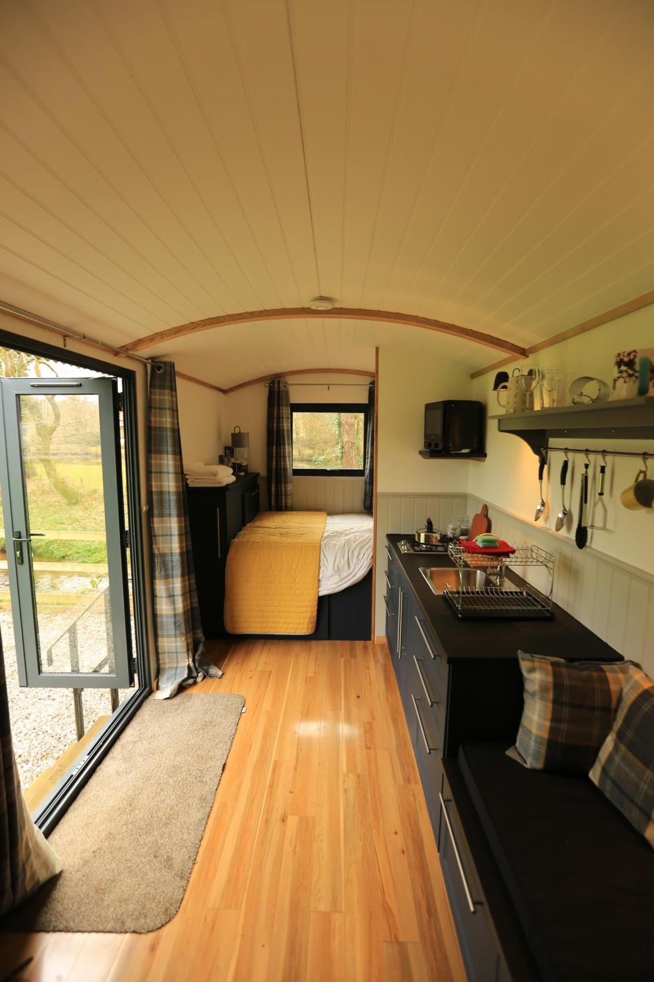 Otter Shepherds Hut Bodmin Exterior foto