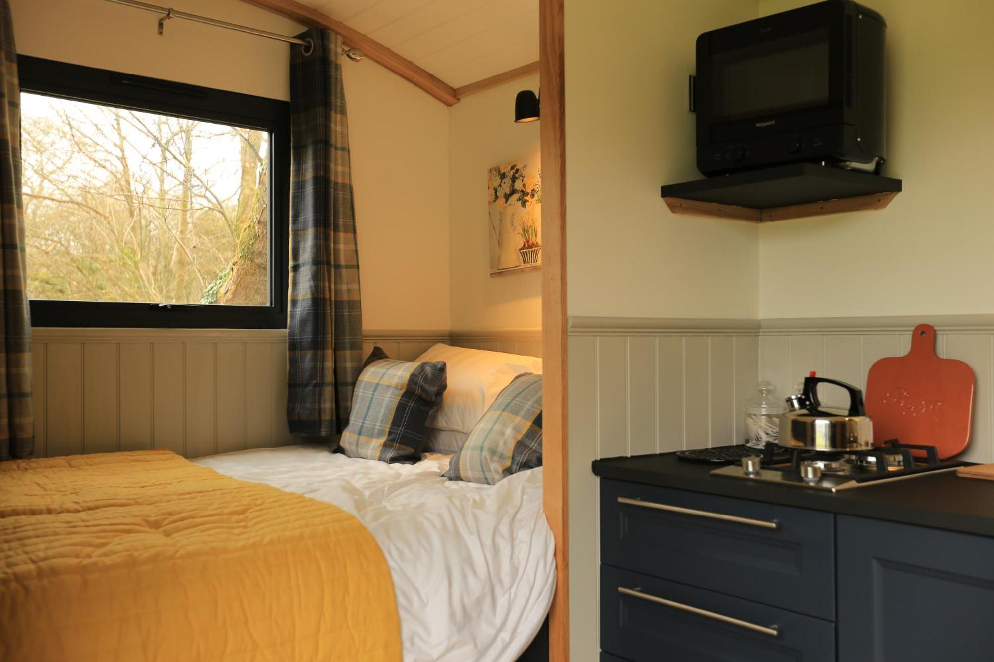 Otter Shepherds Hut Bodmin Exterior foto